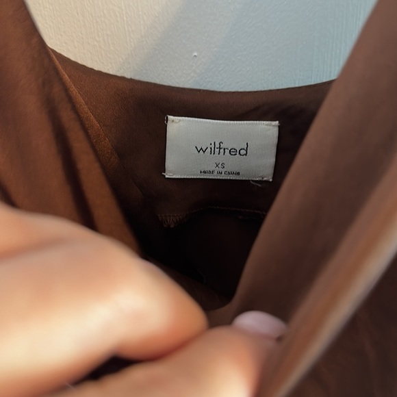 Aritzia Only Ruched Slip Dress - Picture 3 of 5